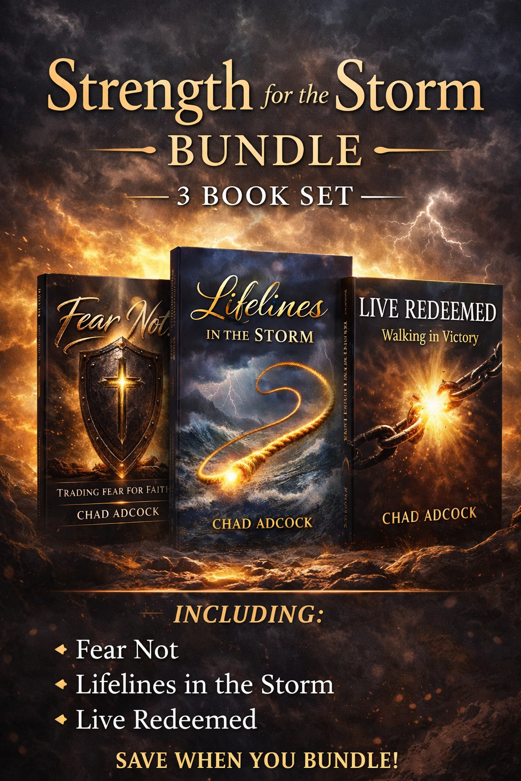 Strength for the Storm Bundle – 3 Book Set