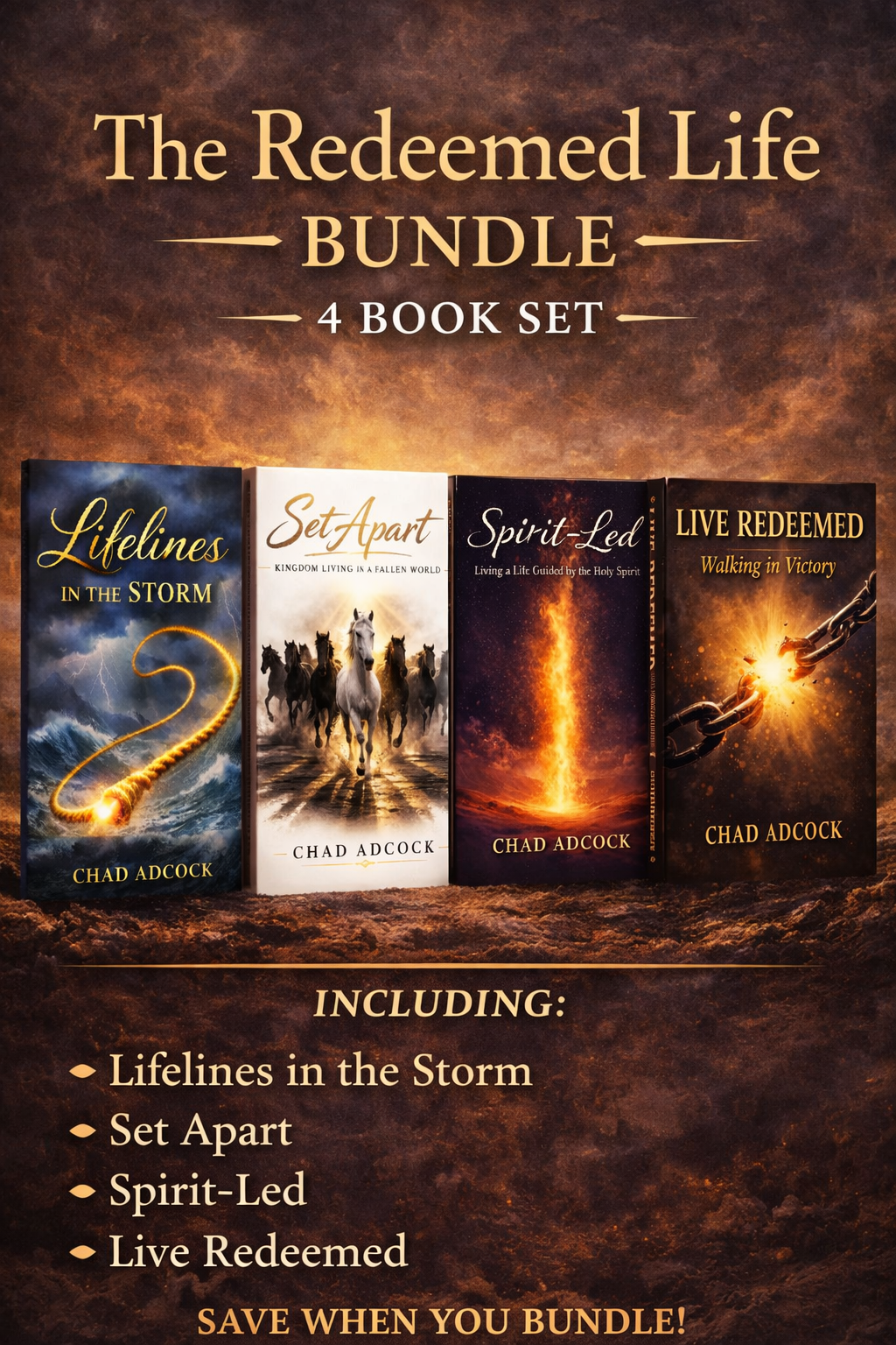 The Redeemed Life Bundle - 4 Book Set