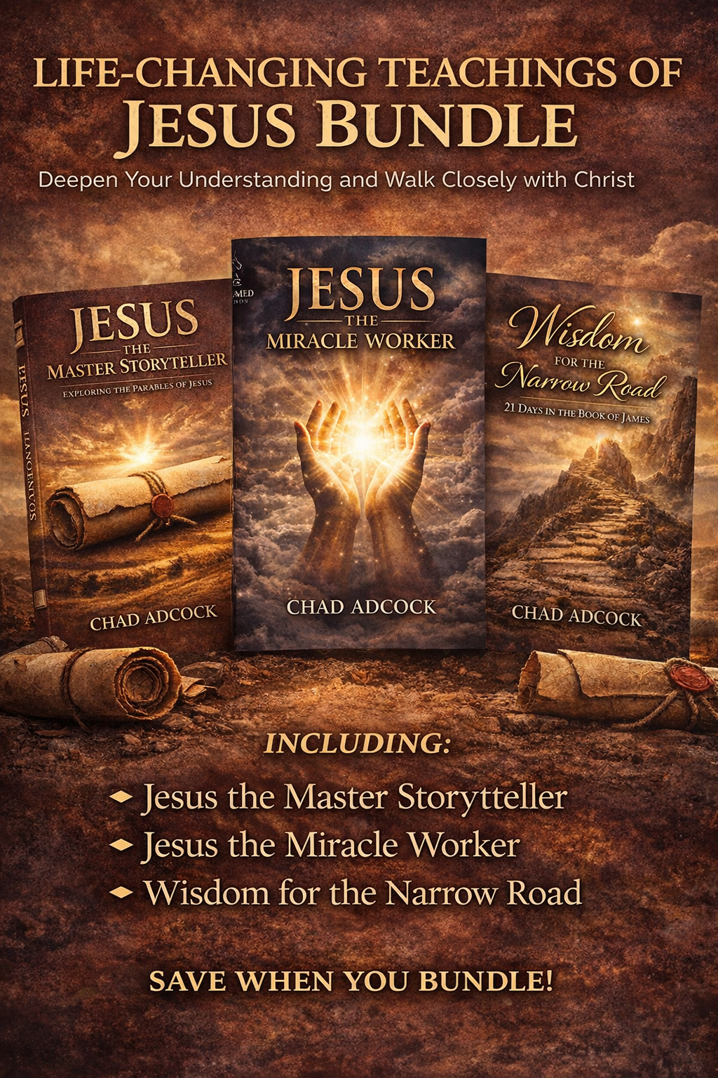 Teachings of Jesus Bundle - 3 Book Set