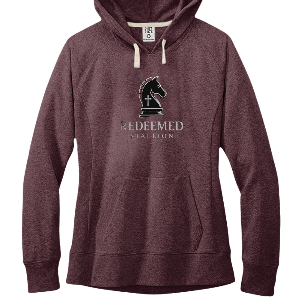 Maroon Heather - FRONT